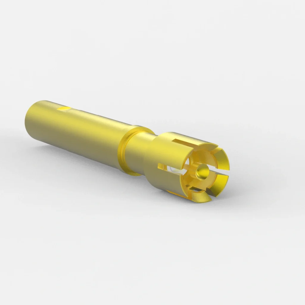 FAKRA射频测试探针 RK-50013440FS-6GS 技术图纸 – FAKRA公头转MCX母头 DC至6GHz 用于汽车雷达和5G测试