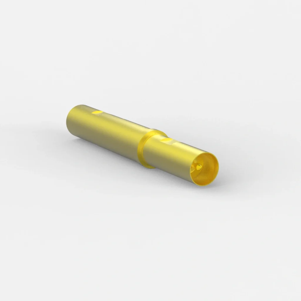 SMP母头射频测试探针 RCR-CXFSPF06-02 技术图纸 – 适配SMP母头接口 外导体弹力>400g DC至6GHz