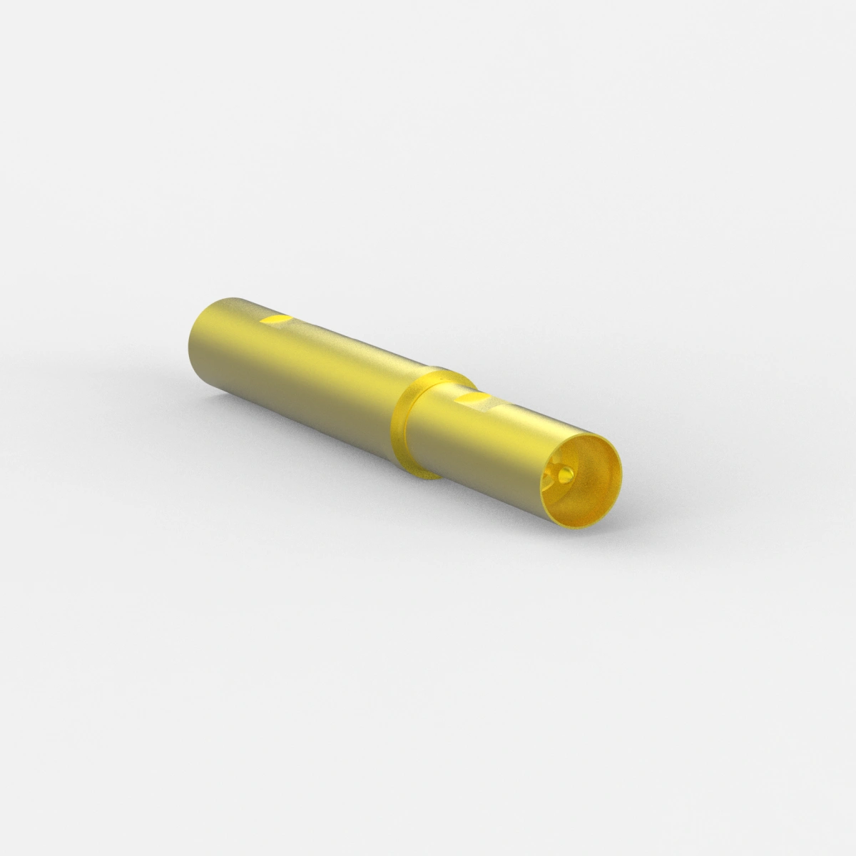 SMP母头射频测试探针 RCR-CXFSPF06-02 技术图纸 – 适配SMP母头接口 外导体弹力>400g DC至6GHz